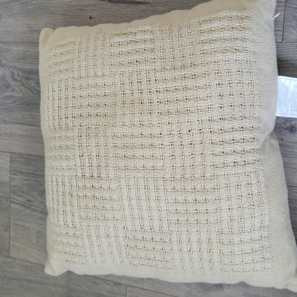 EUC Cream pillow